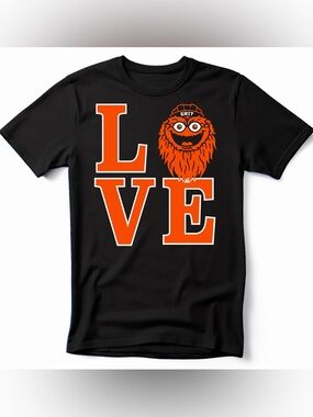 Philadelphia Gritty LOVE Graphic T-Shirt, Adult & Kids sizes available!